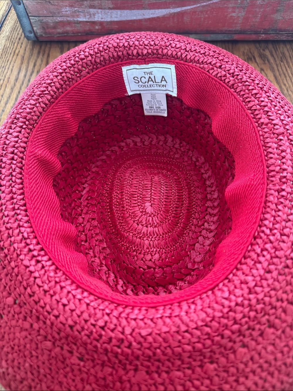 Scala Collection Straw Raffia Up-brim Hat - Picture 5 of 6